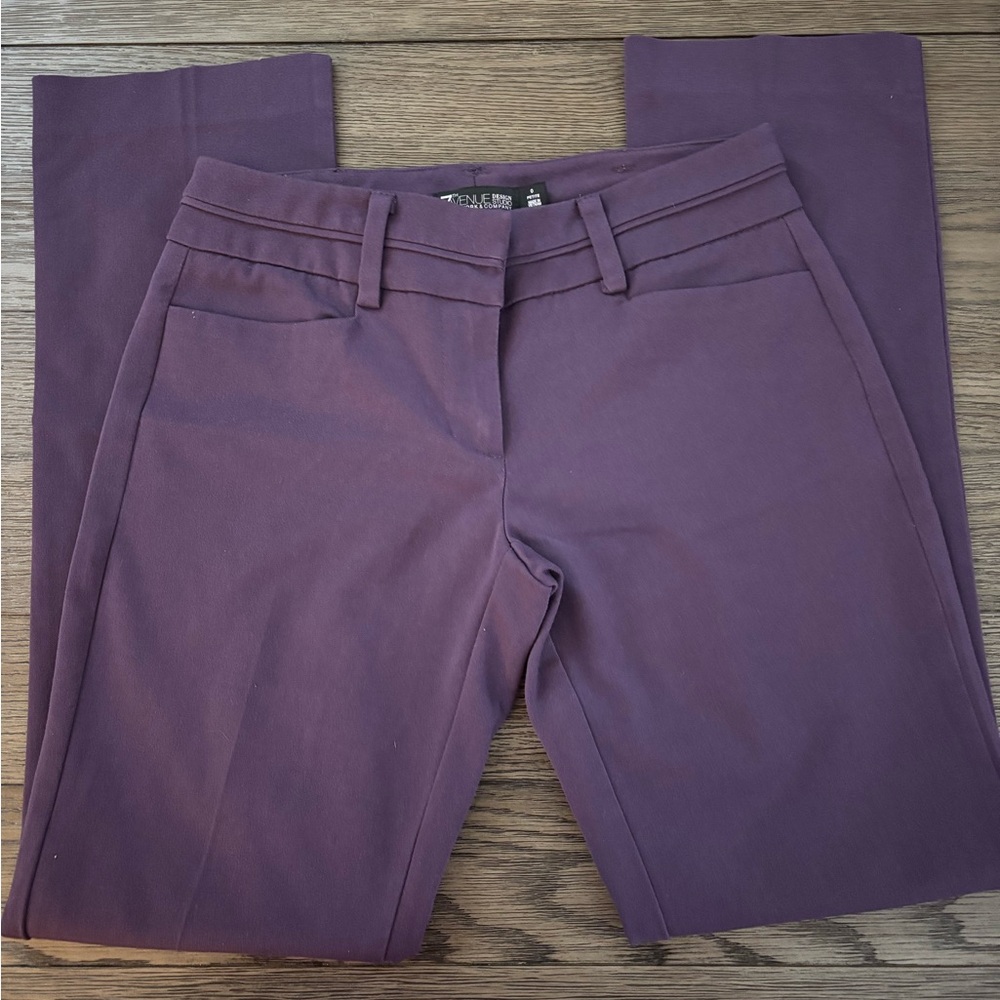 Purple dress pants